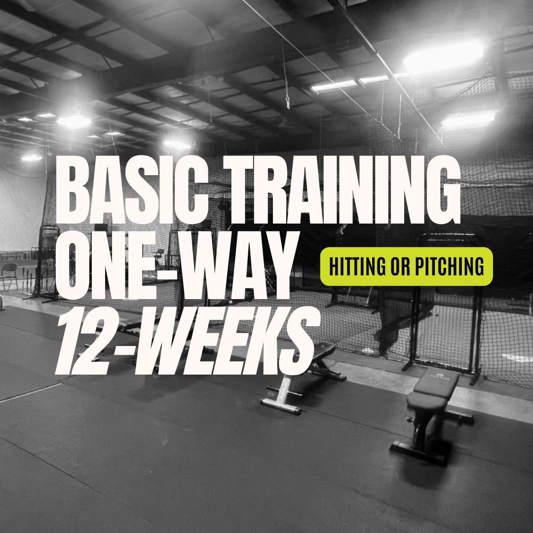OGX Basic Training Package | One-Way (Hitting or Pitching) | 12-Weeks