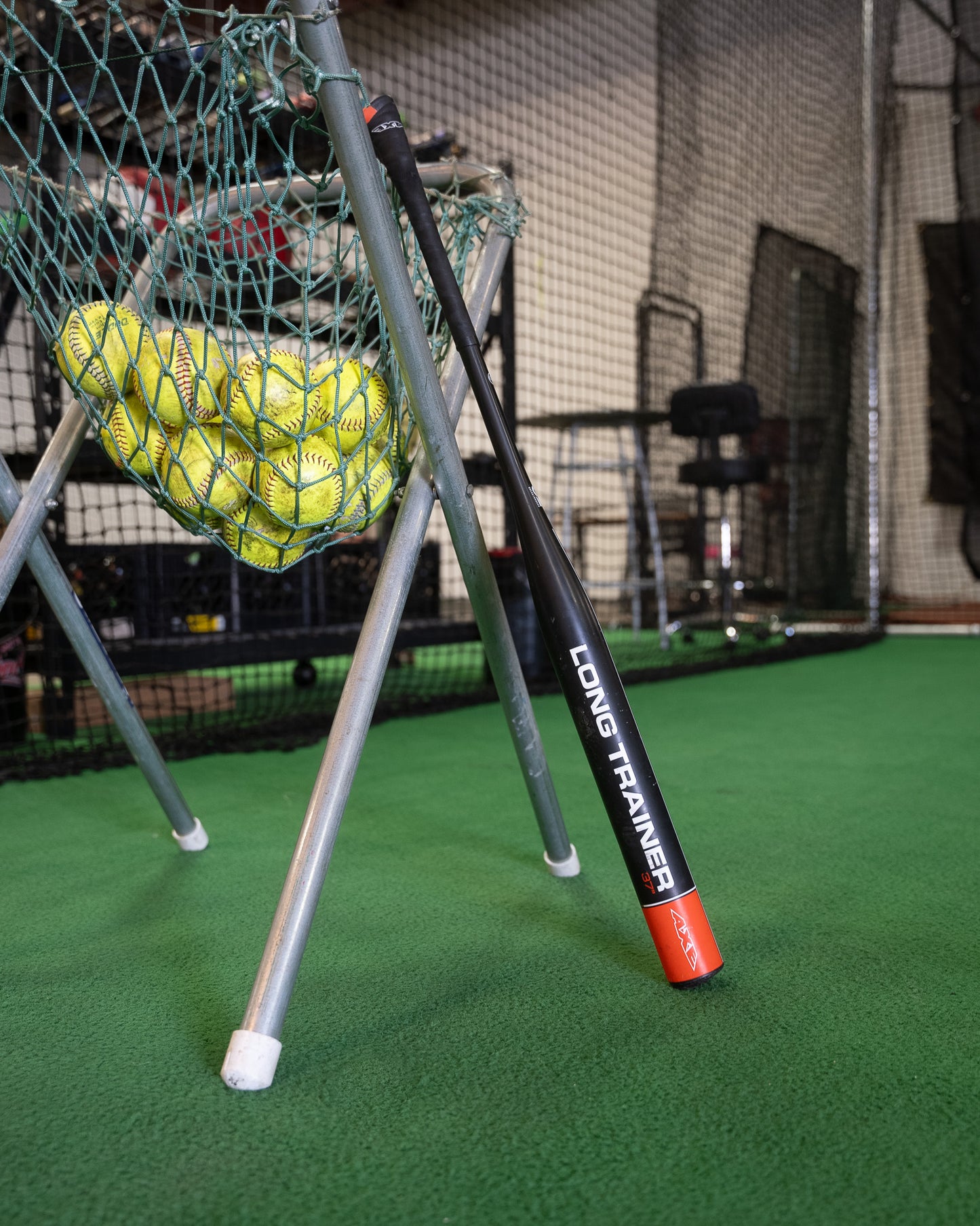 Axe Long Bat Trainer for Softball Hitters x Swing Path Tool