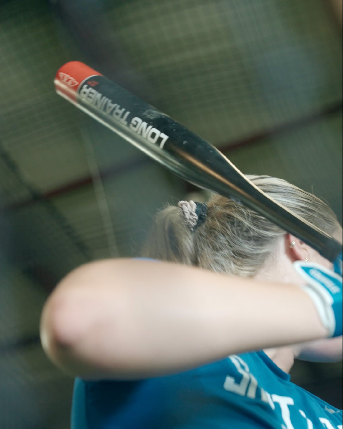 Axe Long Bat Trainer for Softball Hitters x Swing Path Tool