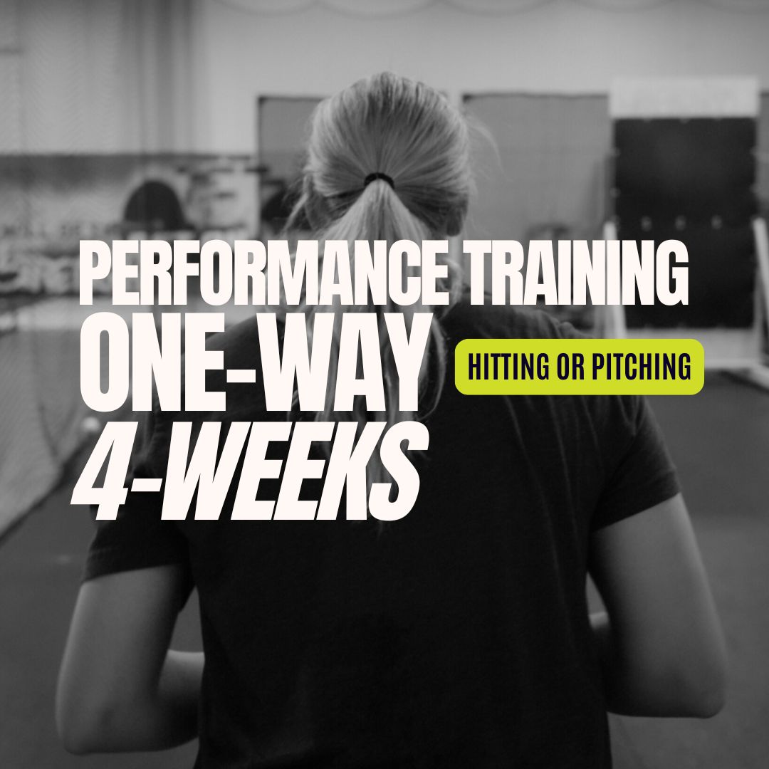 OGX Performance Training Package | One-Way (Hitting or Pitching) | 4-Weeks