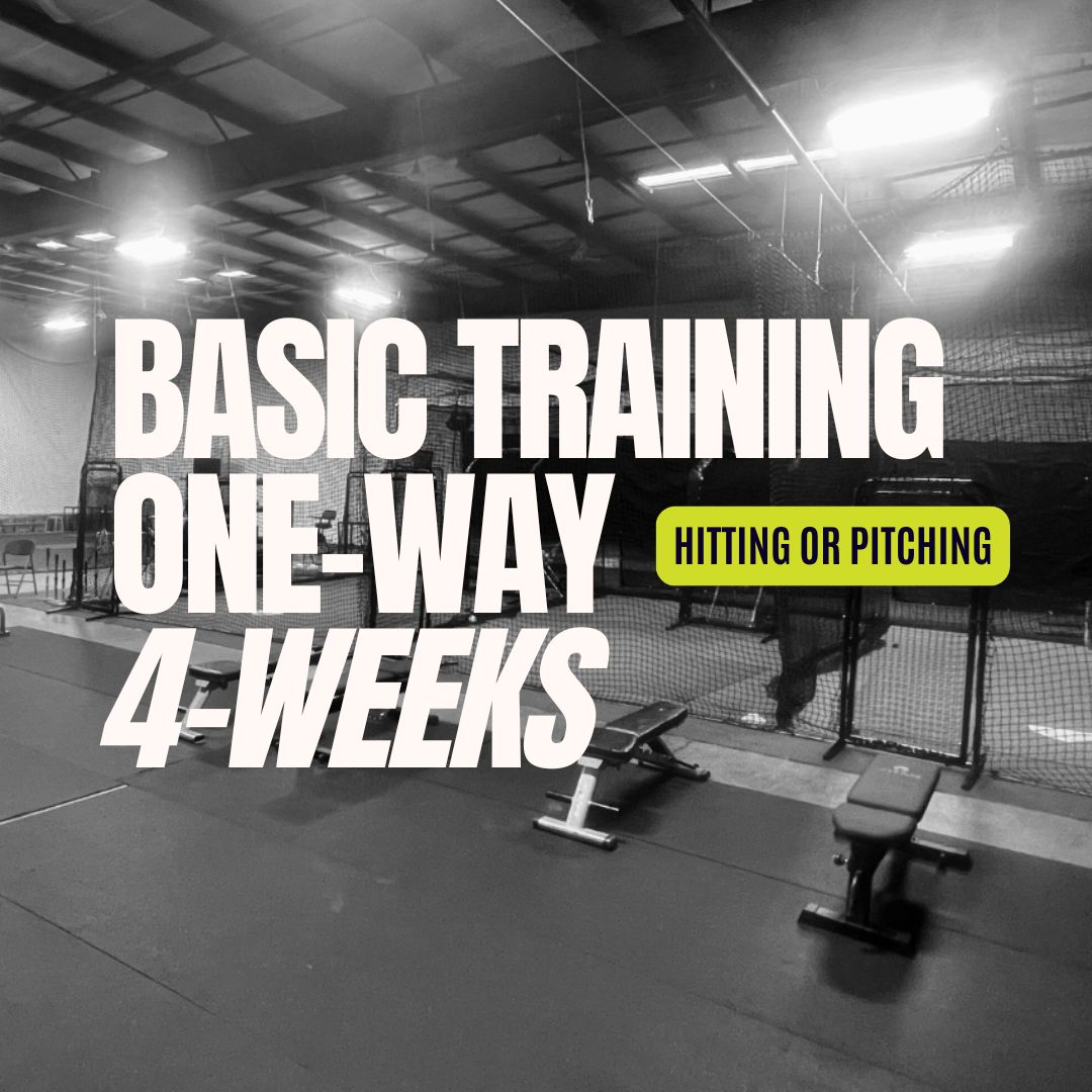 OGX Basic Training Package | One-Way (Hitting or Pitching) | 4-Weeks
