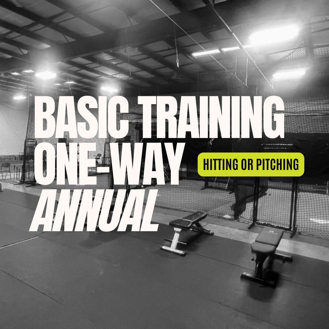OGX Basic Training Package | One-Way (Hitting or Pitching) | Annual