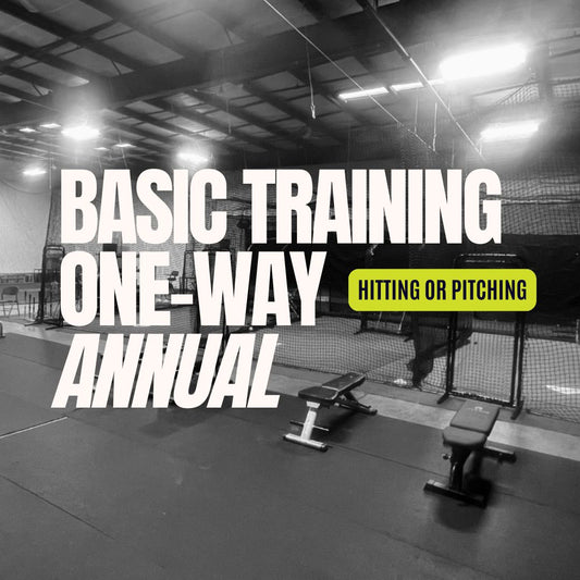 OGX Basic Training Package | One-Way (Hitting or Pitching) | Annual