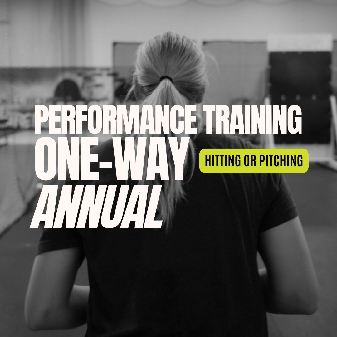 OGX Performance Training Package | One-Way (Hitting or Pitching) | Annual