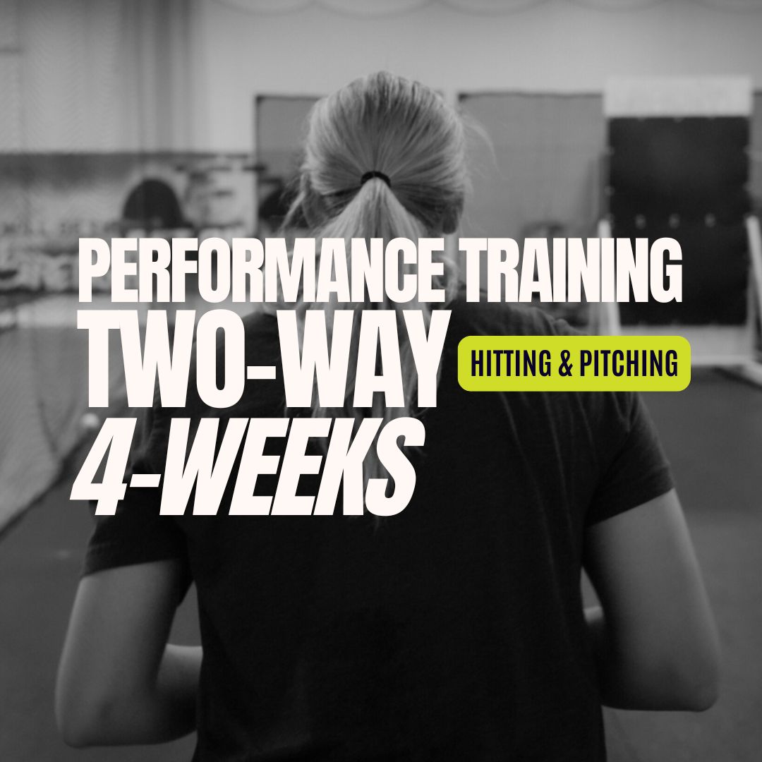 OGX Performance Training Package | Two-Way (Hitting and Pitching) | 4-Weeks